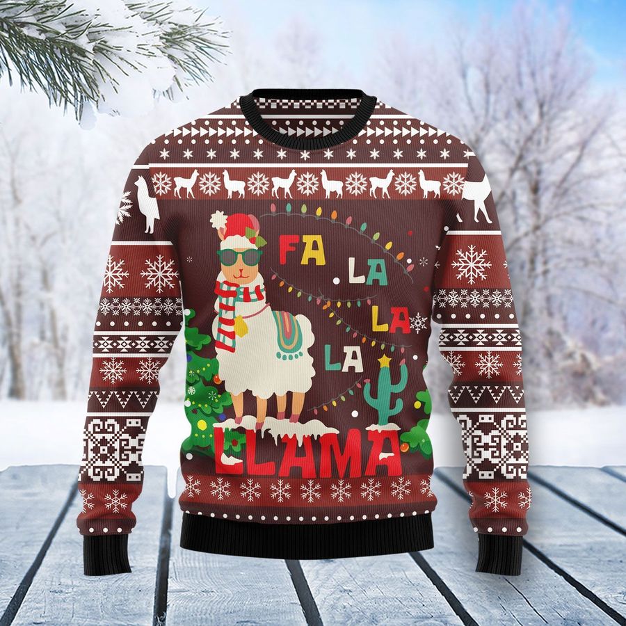 Llama Ugly Christmas Sweater Christmas Sweaters