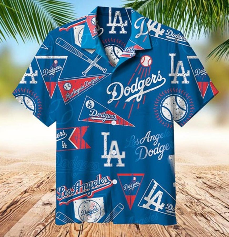 Los Angeles Dodgers Baseball Sport Cool Christmas Hawaiian Shirt