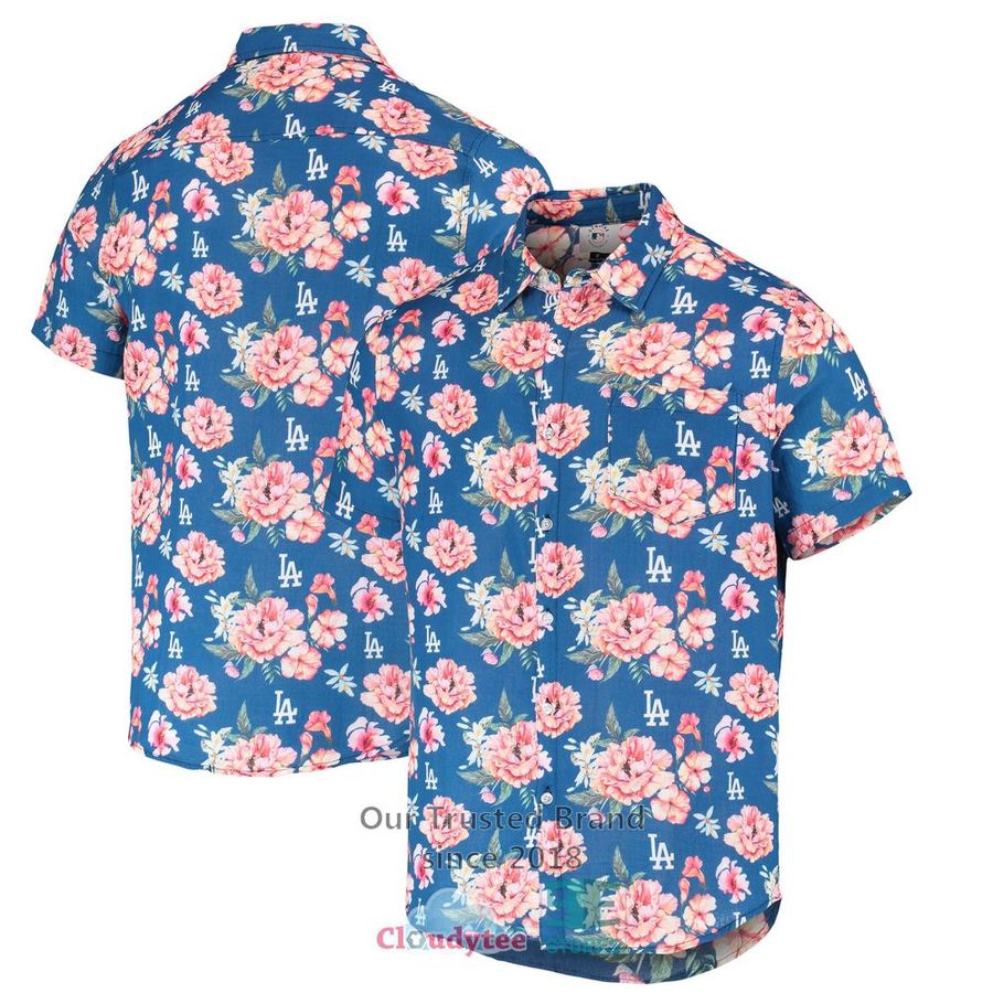 Los Angeles Dodgers Flower Blue Hawaiian Shirt – LIMITED EDITION