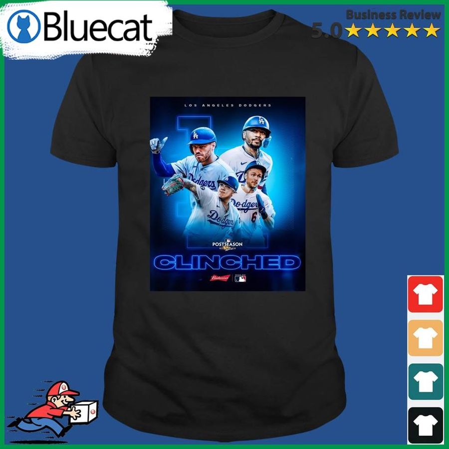 Los Angeles Dodgers Postseason 2022 Clinched Shirt