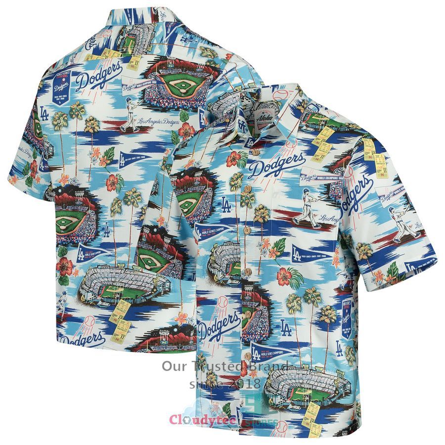 Los Angeles Dodgers Reyn Spooner Scenic Royal Hawaiian Shirt – LIMITED EDITION
