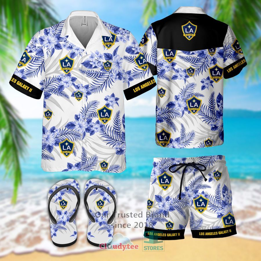 Los Angeles Galaxy II Hawaiian Shirt, Flip Flops – LIMITED EDITION