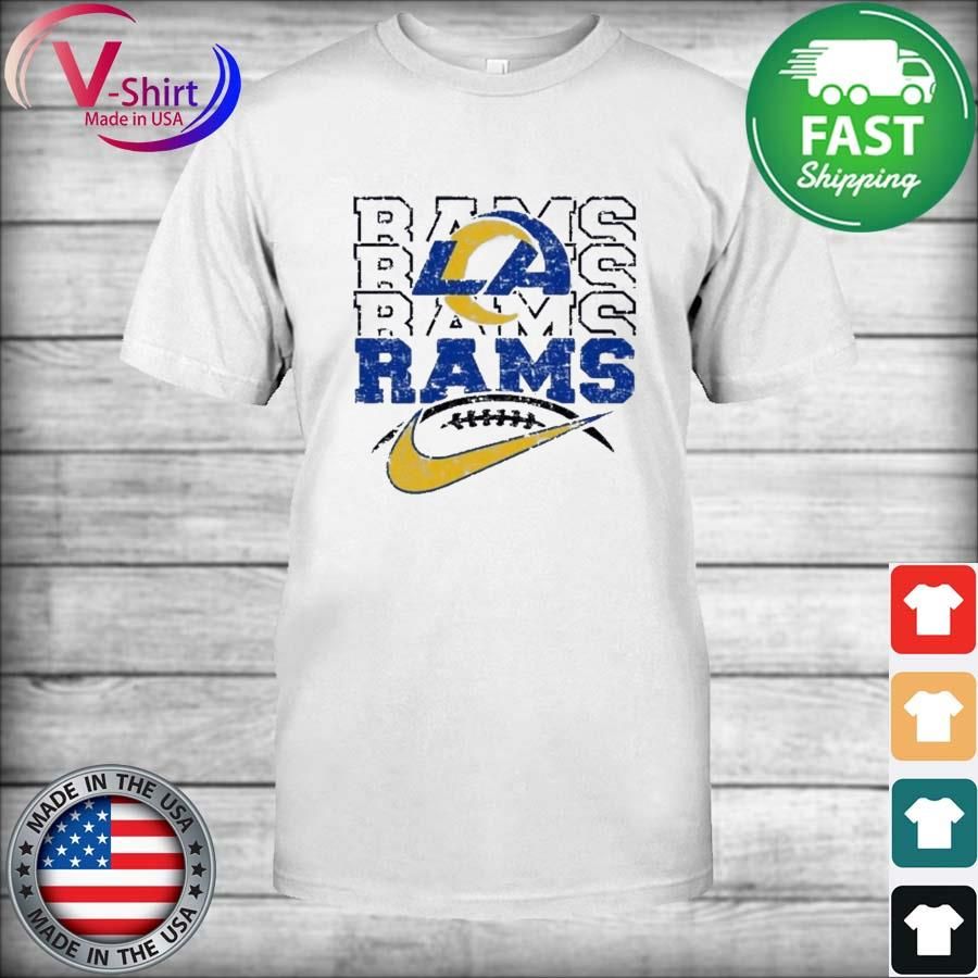 Los Angeles Rams Championship With Nike Logo Shirt
