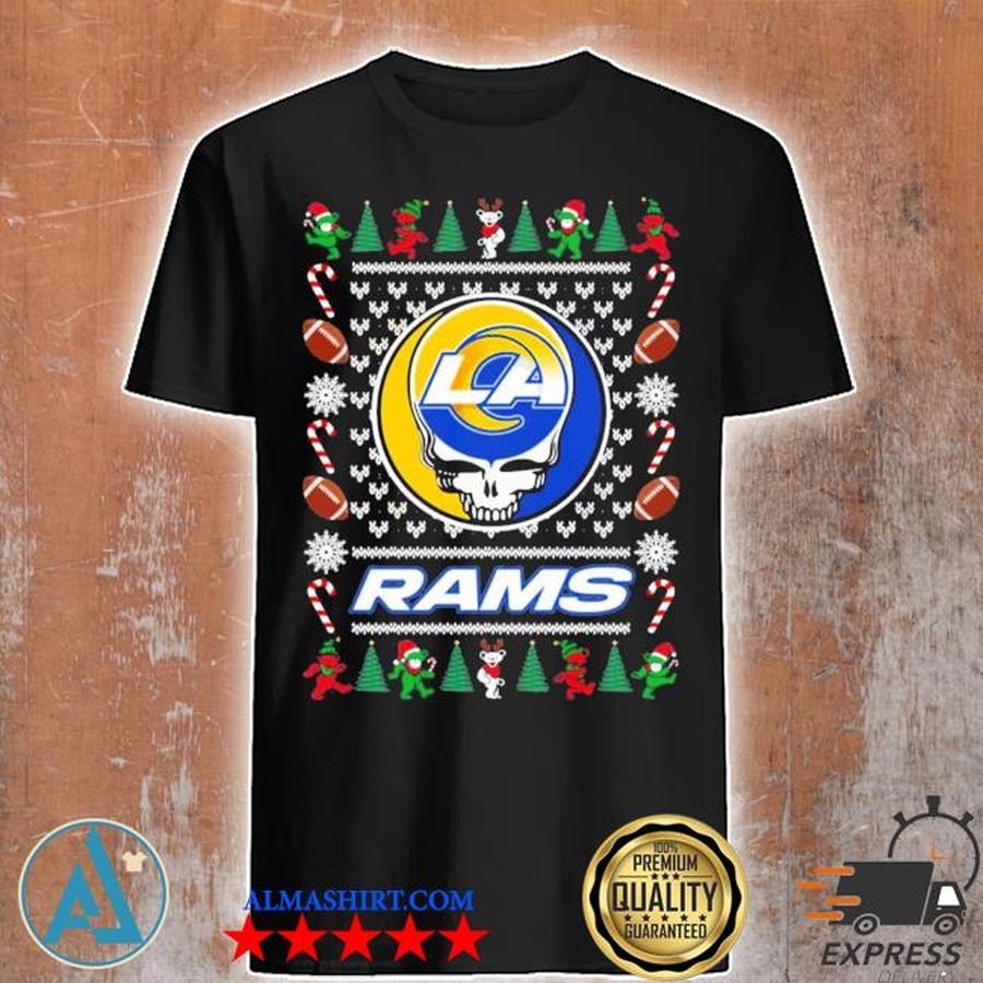 Los angeles rams grateful dead ugly Christmas sweater