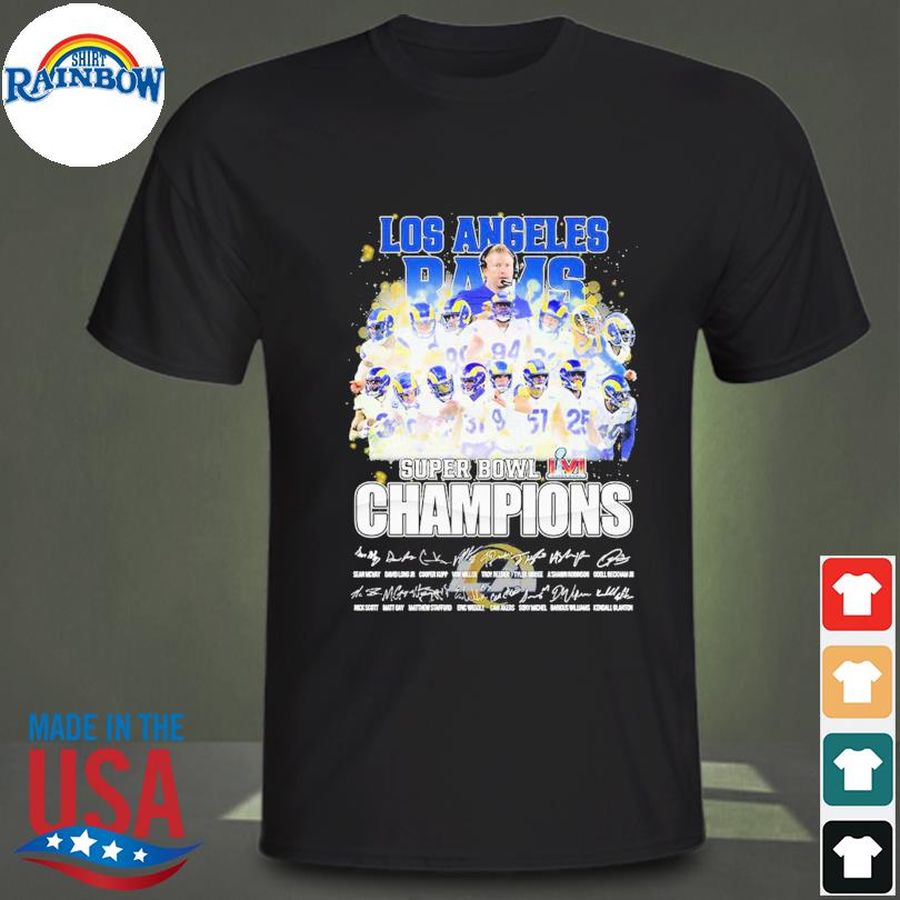 Los Angeles Rams Super Bowl 2022 Winner Champs T-shirt