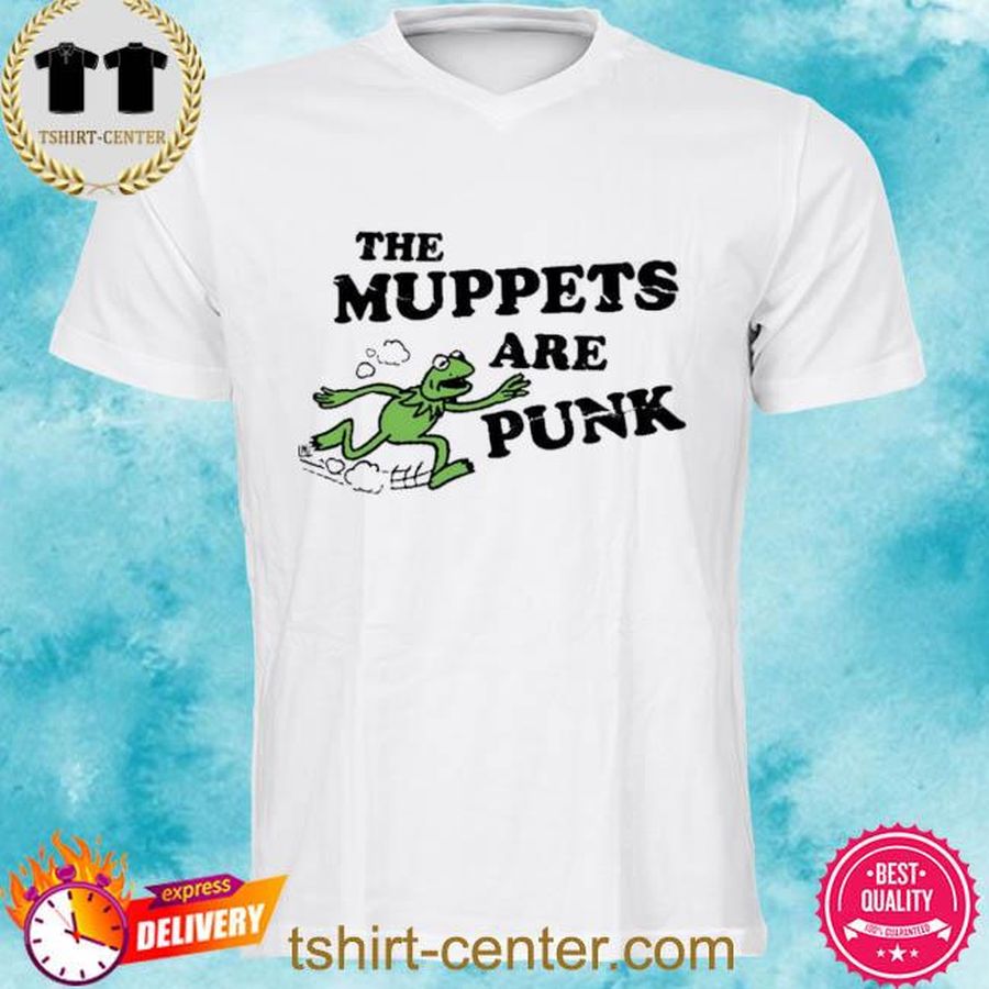 Loudmouth Threads The Muppets Are Punk Shirt