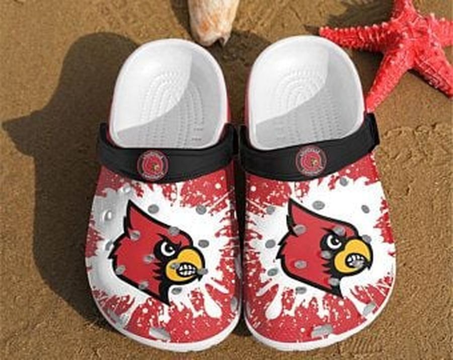 Louisville Cardinals Crocband Clog Clog Comfortable For Mens And Womens Classic Clog Water Shoes Louisville Cardinals Crocs