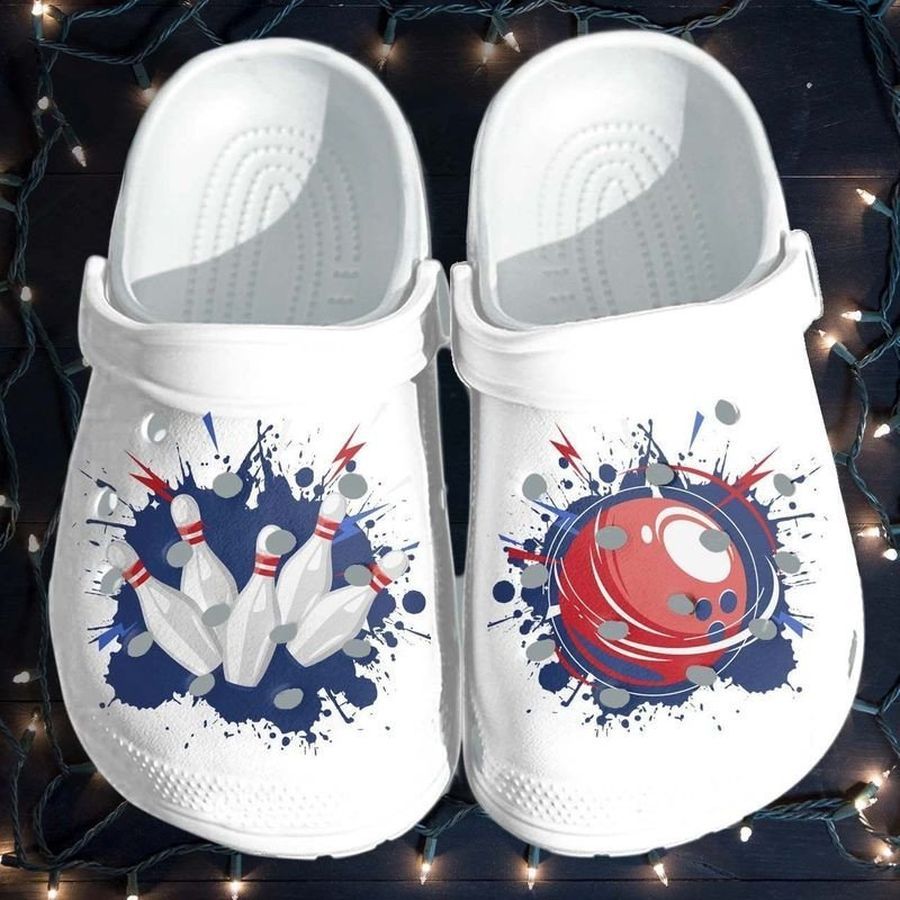 Love Bowling Printed Gift For Lover Rubber Crocs Crocband Clogs Comfy Footwear Tl97