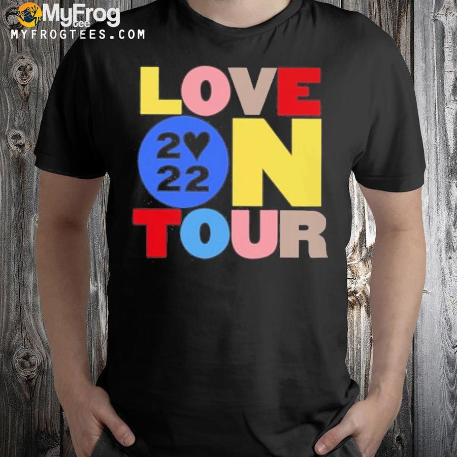 Love on tour 2022 glasgo shirt