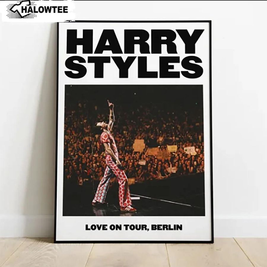 Love On Tour Berlin Poster Harry Styles Wall Art Gift
