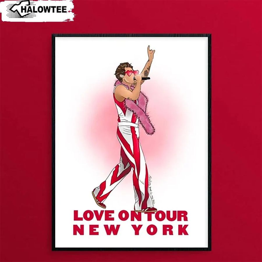 Love On Tour New York 2022 Poster Harry Styles Wall Art Gift Home Decor
