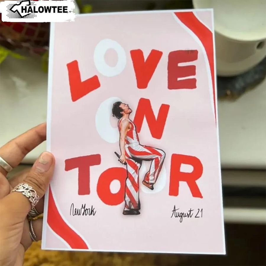 Love On Tour New York Poster Harry Styles Gift For Fans