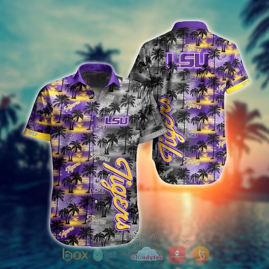 Lsu Tigers Style Hawaiian Shirt Short