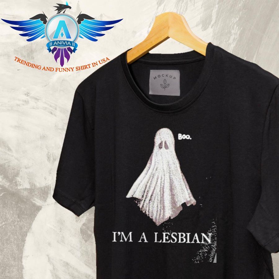 Luccainternational store boo I'm a lesbian lucca T-shirt