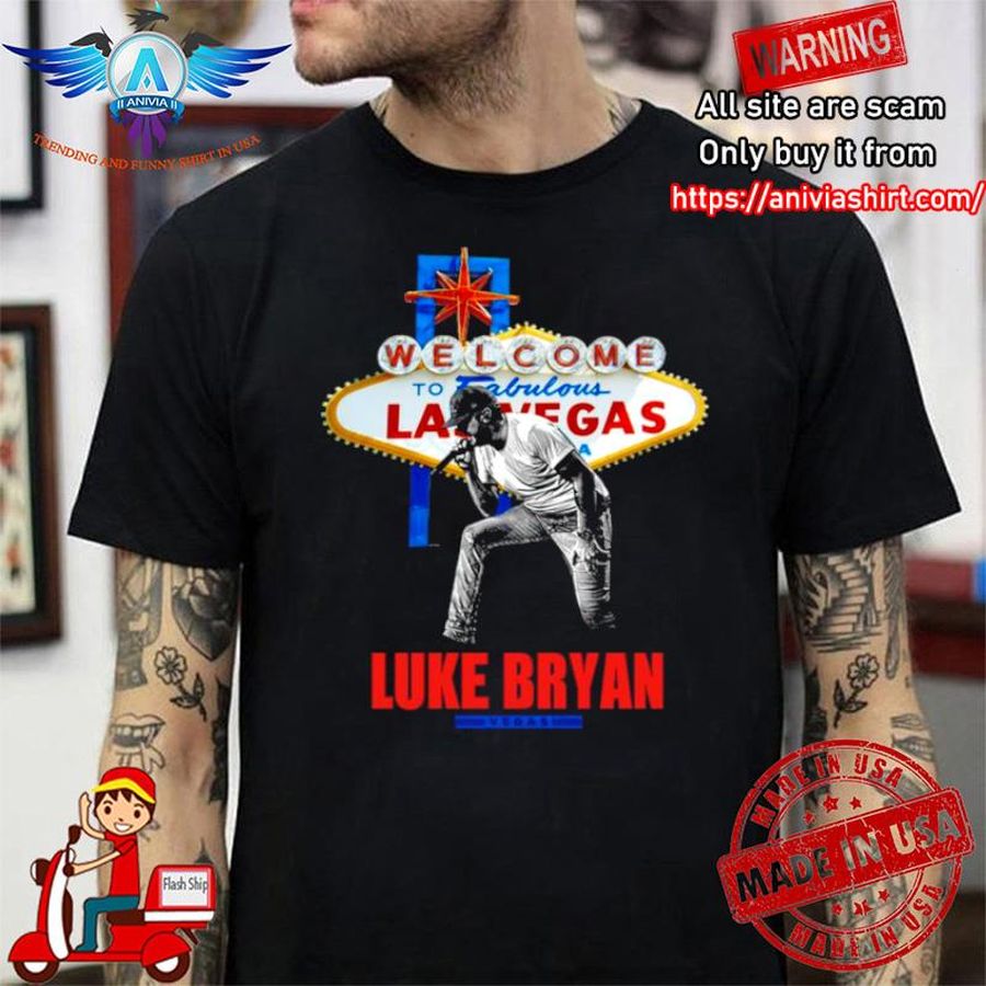 Luke Bryan Welcome To Vegas shirt