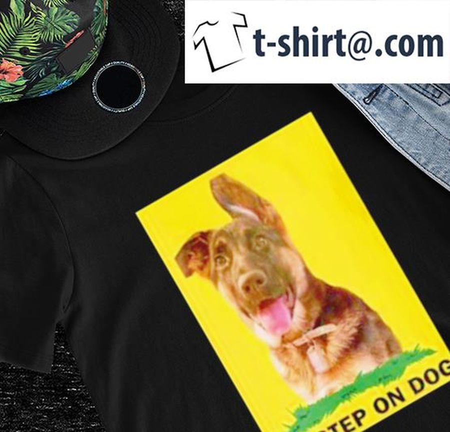 Luke Rudkowski no step on dog shirt