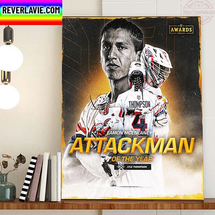 Lyle Thompson Is 2022 Attackman Of The Year In PLL Home Decor Poster Canvas