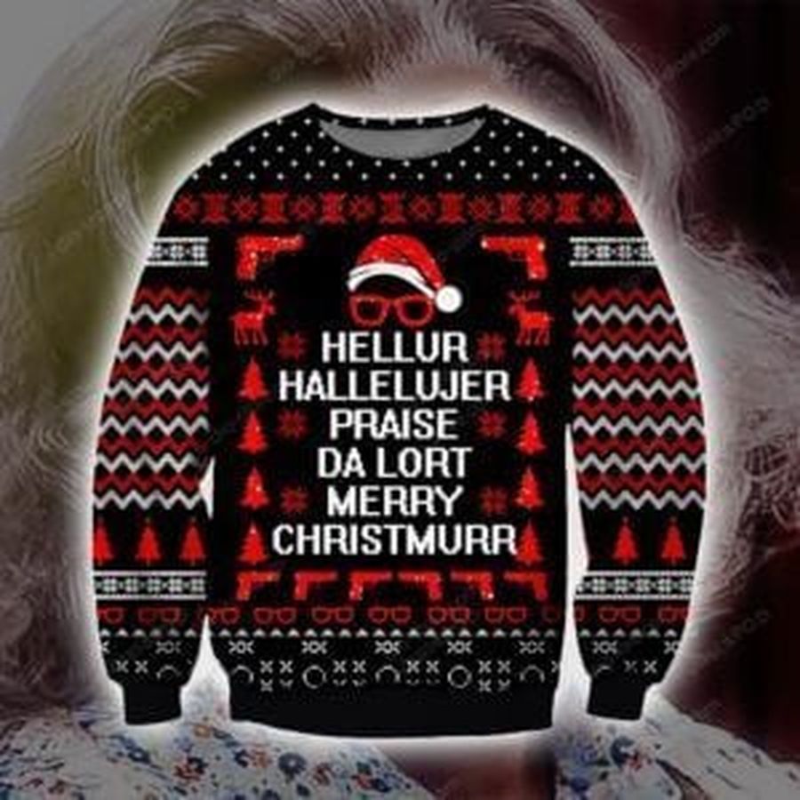 Madea Christmas Knitting 3D All Over Print Christmas Sweater Ugly
