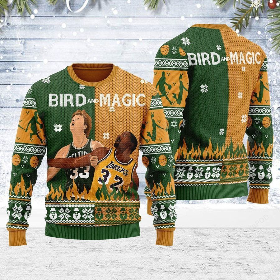Magic  Bird Ugly Christmas Sweater All Over Print Sweatshirt