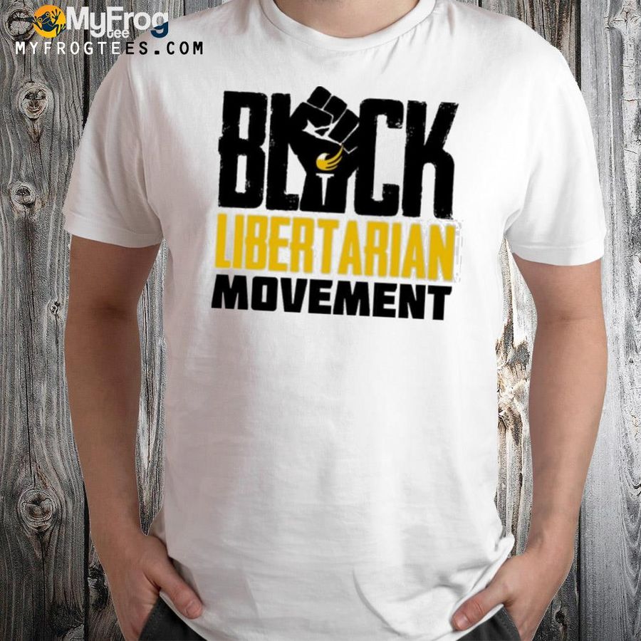 Maj toure black libertarian movement shirt
