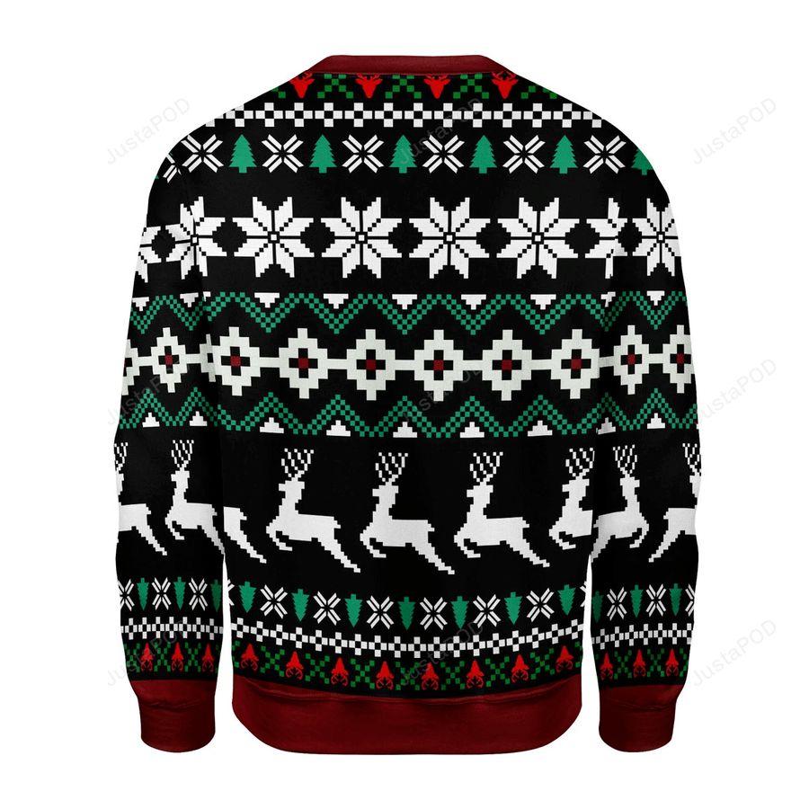 Make The Yuletide Gay Ugly Christmas Sweater All Over Print