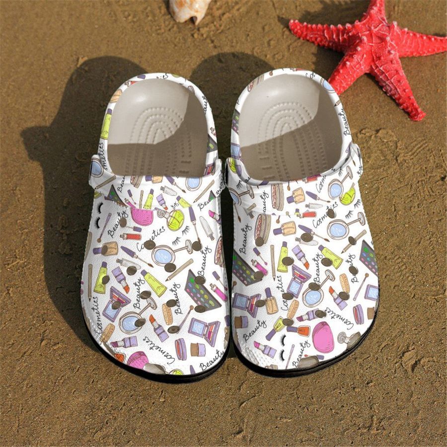 Make Up Personalized Clog Custom Crocs Comfortablefashion Style Comfortable For Women Men Kid Print 3D Make Up Patterns