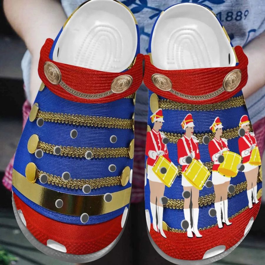 Marching Band Personalized Clog Custom Crocs Comfortablefashion Style Comfortable For Women Men Kid Print 3D Love Marching Band