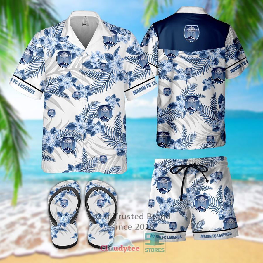 Marin FC Legends Hawaiian Shirt, Flip Flops – LIMITED EDITION