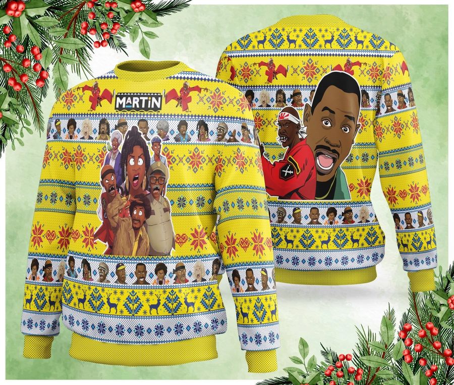 Martin Lover Hoodie and 3D Ugly Sweater