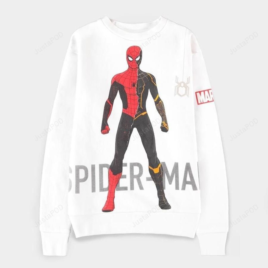 Marvel Spider-Man Ugly Sweater Ugly Sweater Christmas Sweaters Hoodie Sweater