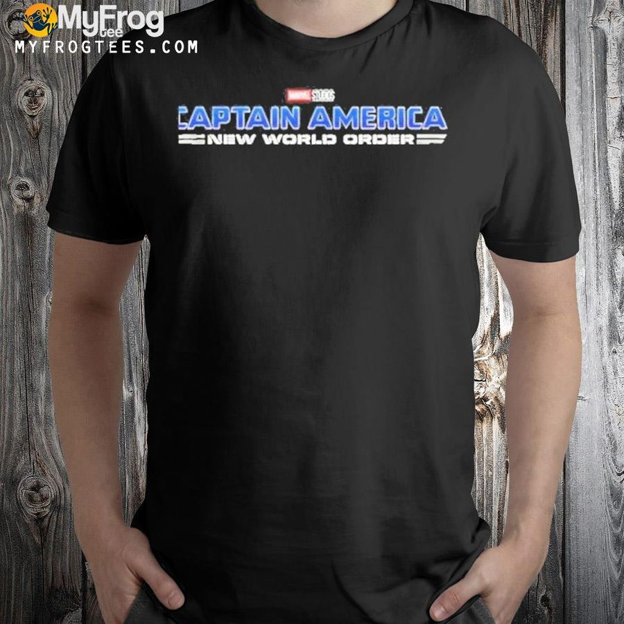 Marvel Studios Captain America New World Order Logo Shirt