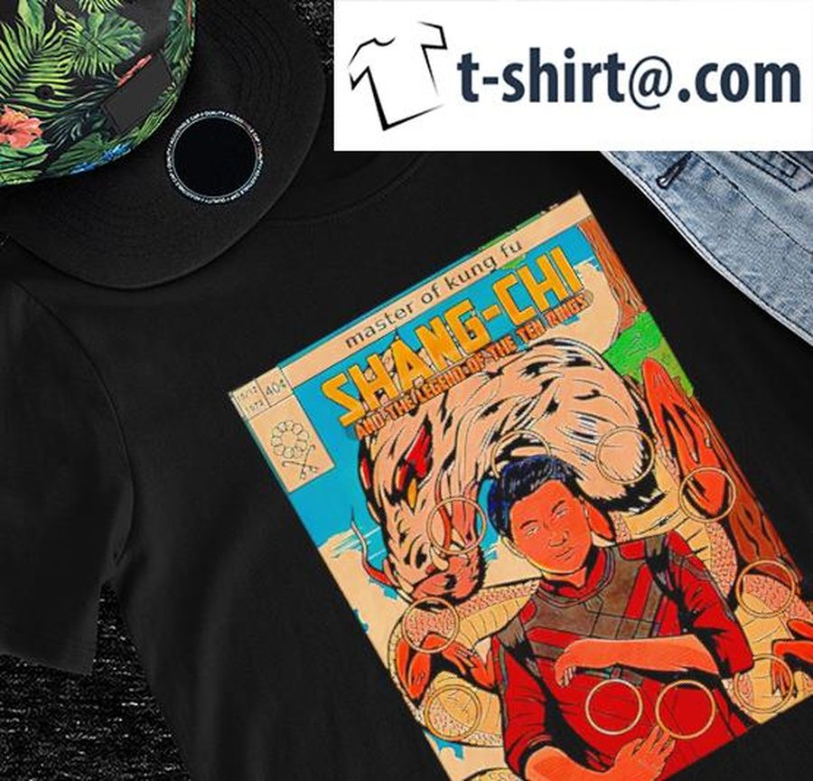 Master Of Kung Fu Shang-Chi and the Legend of the Ten Rings comic shirt