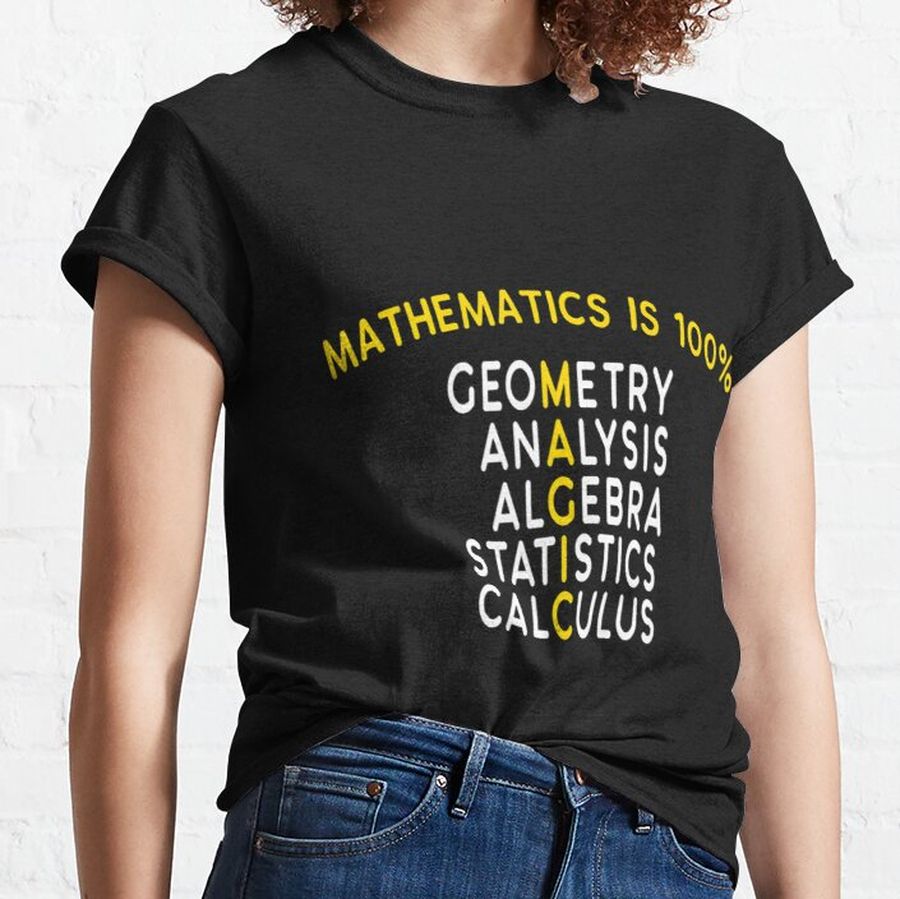 Math Geeks Nerds Sarcasm Magic Man Students Classic T-Shirt