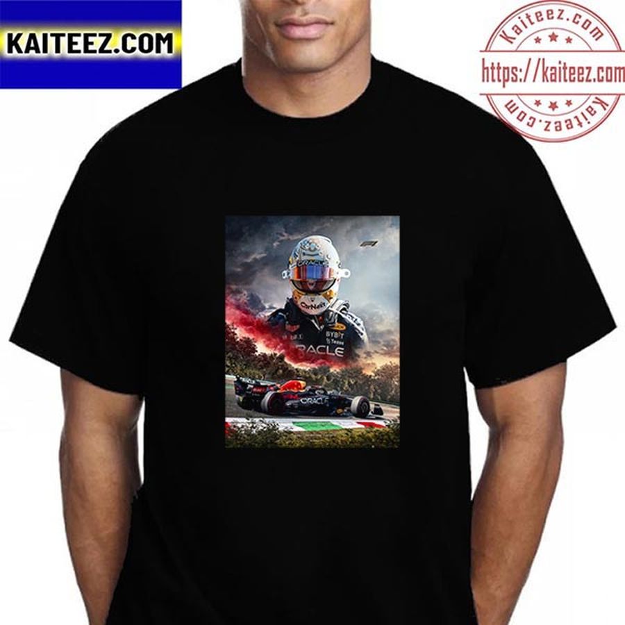Max Verstappen F1 Oracle Red Bull Racing Italian GP Winner Vintage T-Shirt