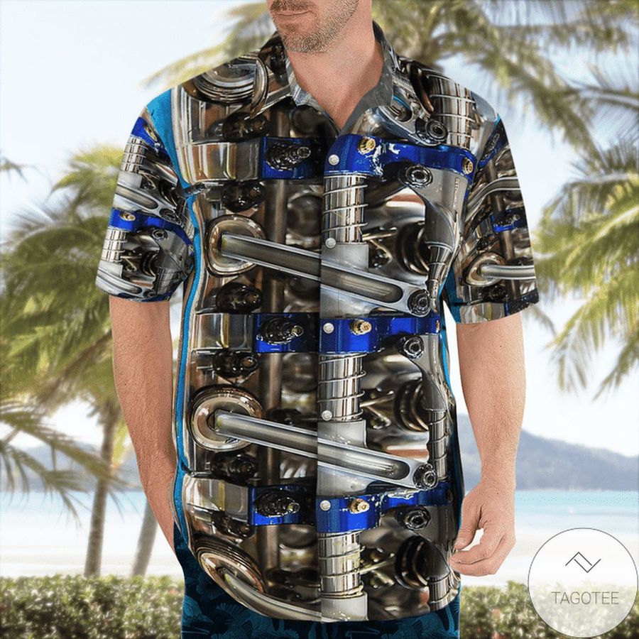 Mechanical Technician Hawaiian Shirt