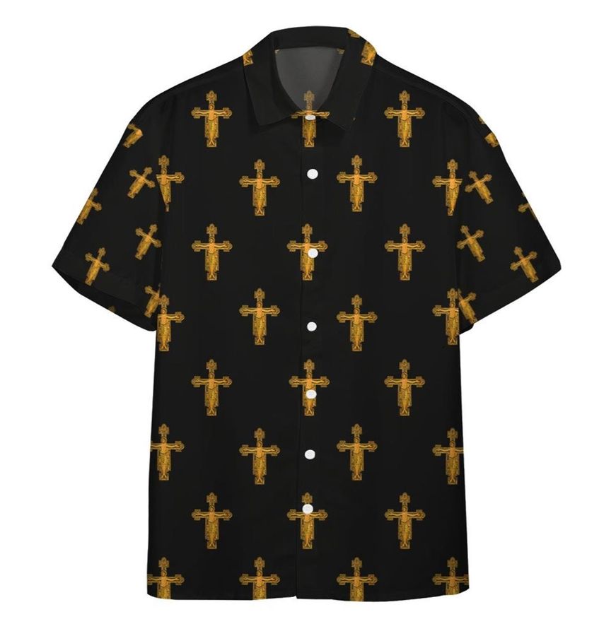 Medieval Style Jesus Christ Custom Hawaii Shirt