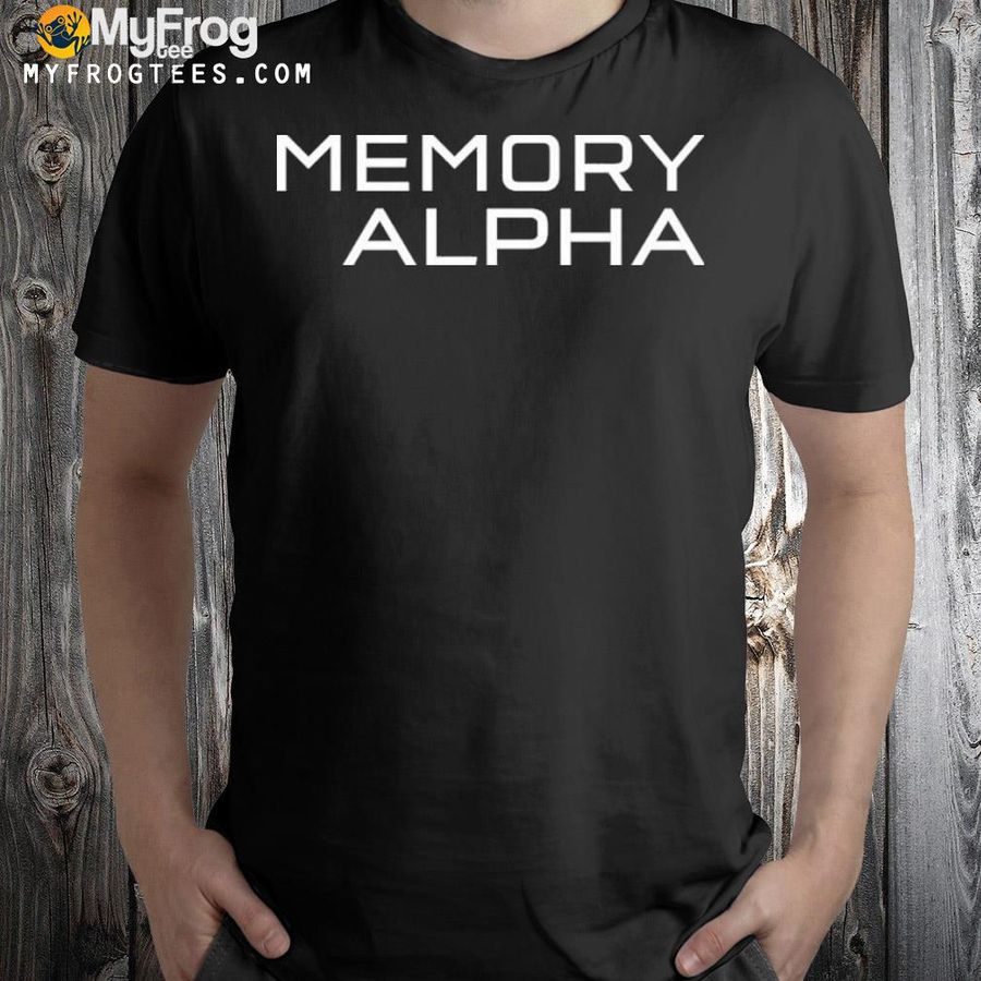 Memory alpha shirt