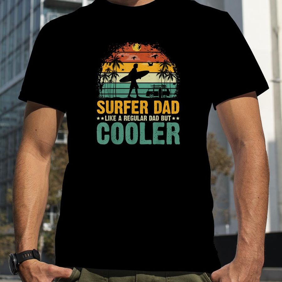 Mens Surfer Dad T Shirt