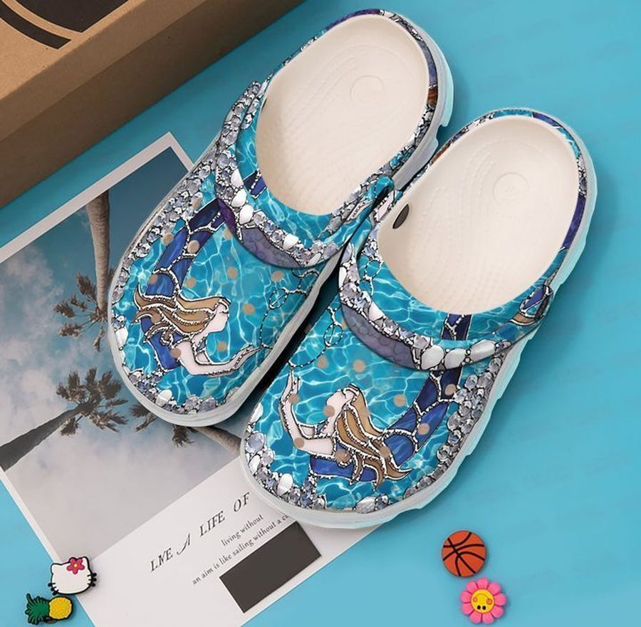 Mermaid Be A Sku 1568 Crocs Clog Shoes