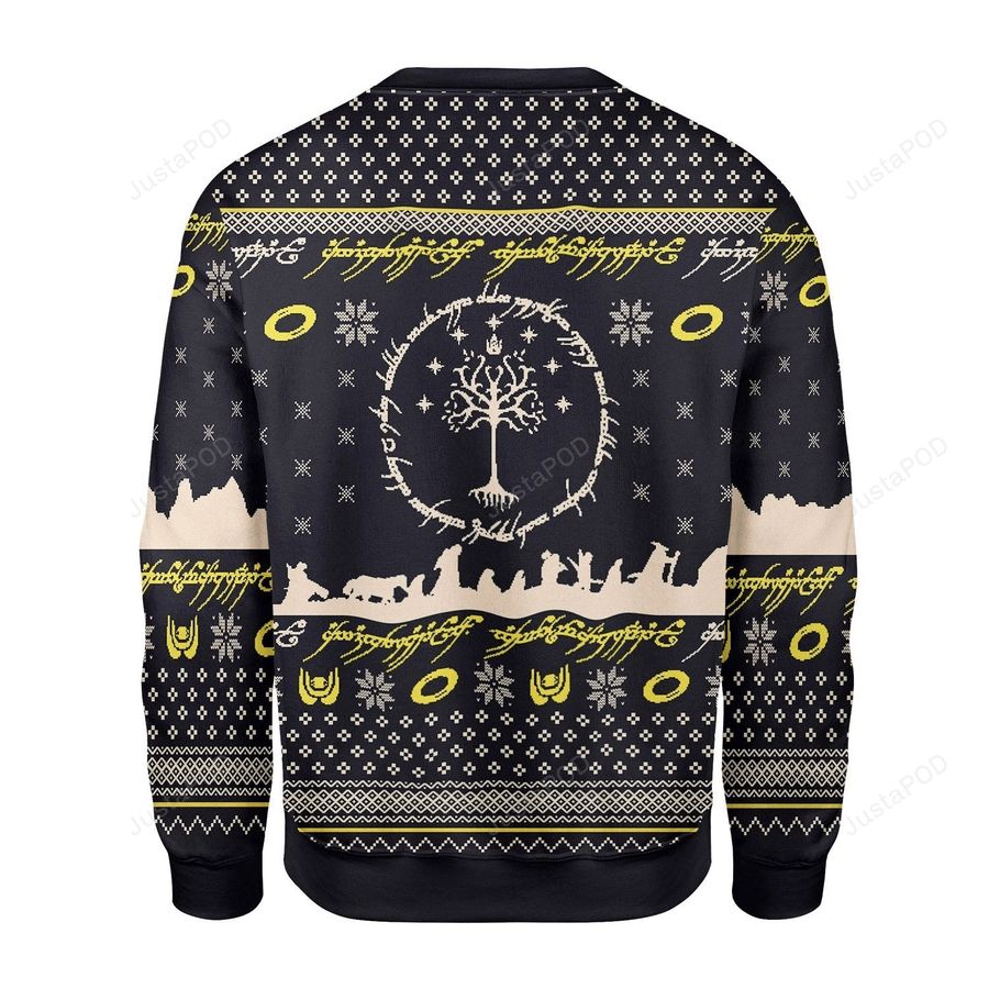Merry Christmas Gearhomies Lord Of The Rings Ugly Christmas Sweater, All Over Print Sweatshirt, Ugly Sweater, Christmas Sweaters, Hoodie, Sweater