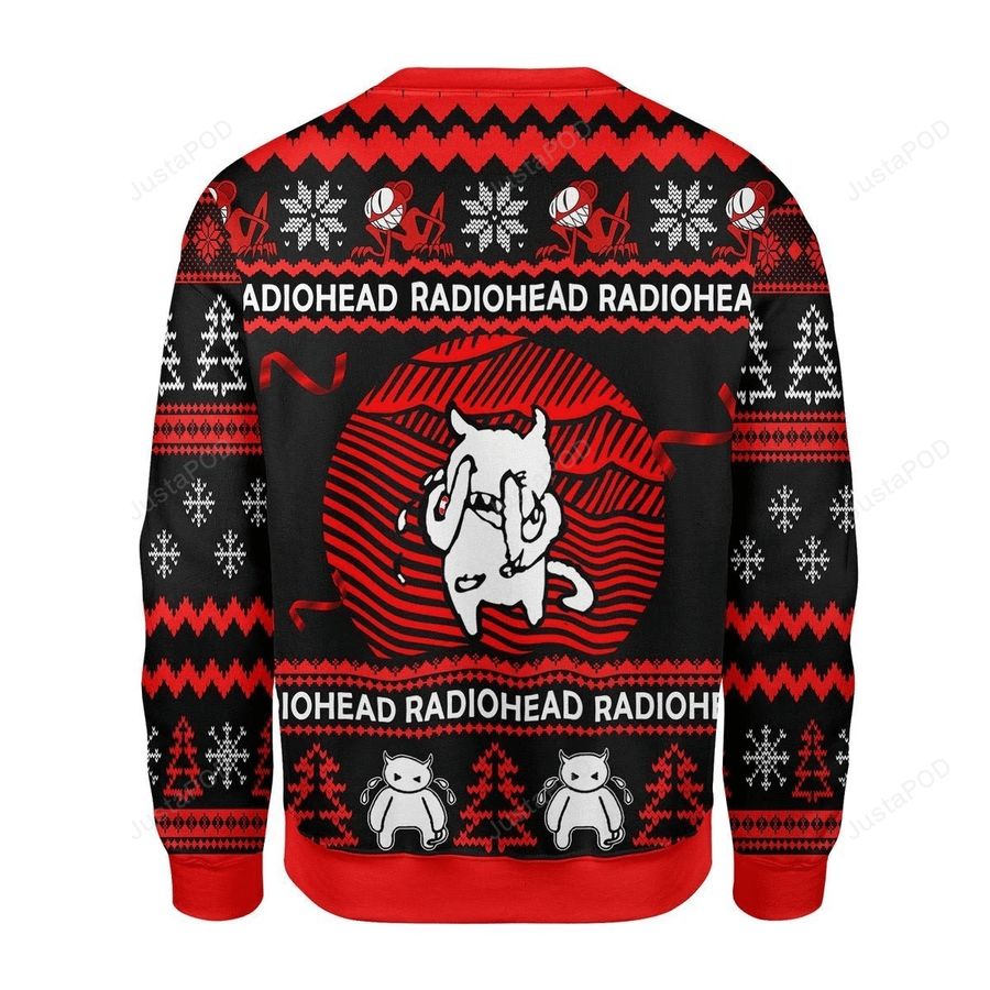 Merry Christmas Gearhomies Radiohead Ugly Christmas Sweater, All Over Print Sweatshirt, Ugly Sweater, Christmas Sweaters, Hoodie, Sweater