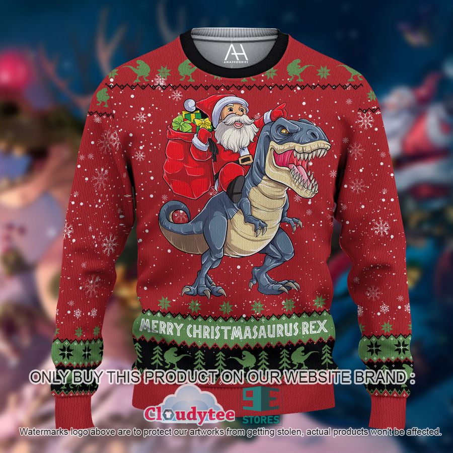 Merry Christmasaurus Rex Christmas All Over Printed Shirt, hoodie – LIMITED EDITION