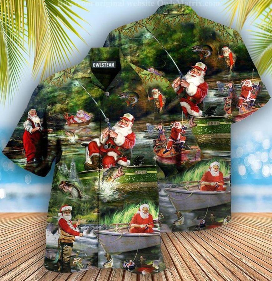 Merry Fishmasand A Happy New Reel Unisex Hawaiian Shirt