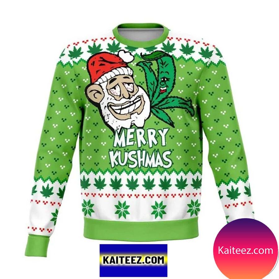 Merry Kushmas Christmas Ugly Sweater