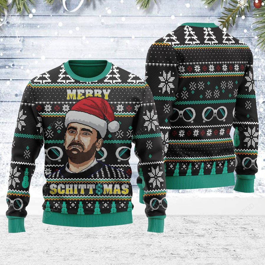 Merry Schittmas Ugly Christmas Sweater, All Over Print Sweatshirt, Ugly Sweater, Christmas Sweaters, Hoodie, Sweater
