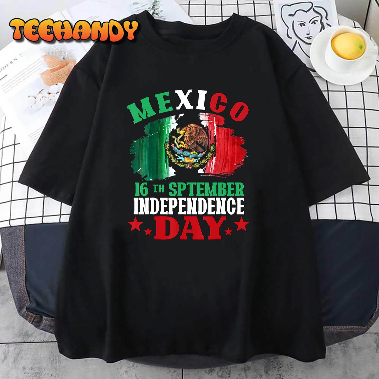 Mexico Pride Independence Day 2022 Mexican Flag 2022 T-Shirt