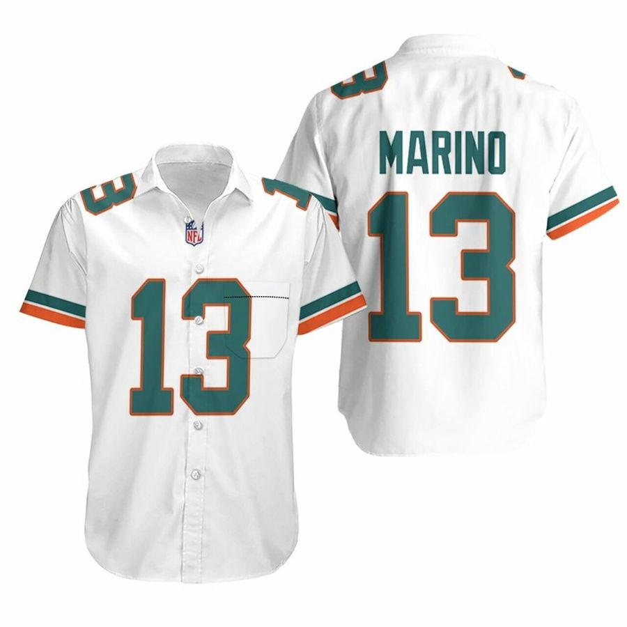 Miami Dolphins Dan Marino 13 Hawaiian Shirt American Football 01