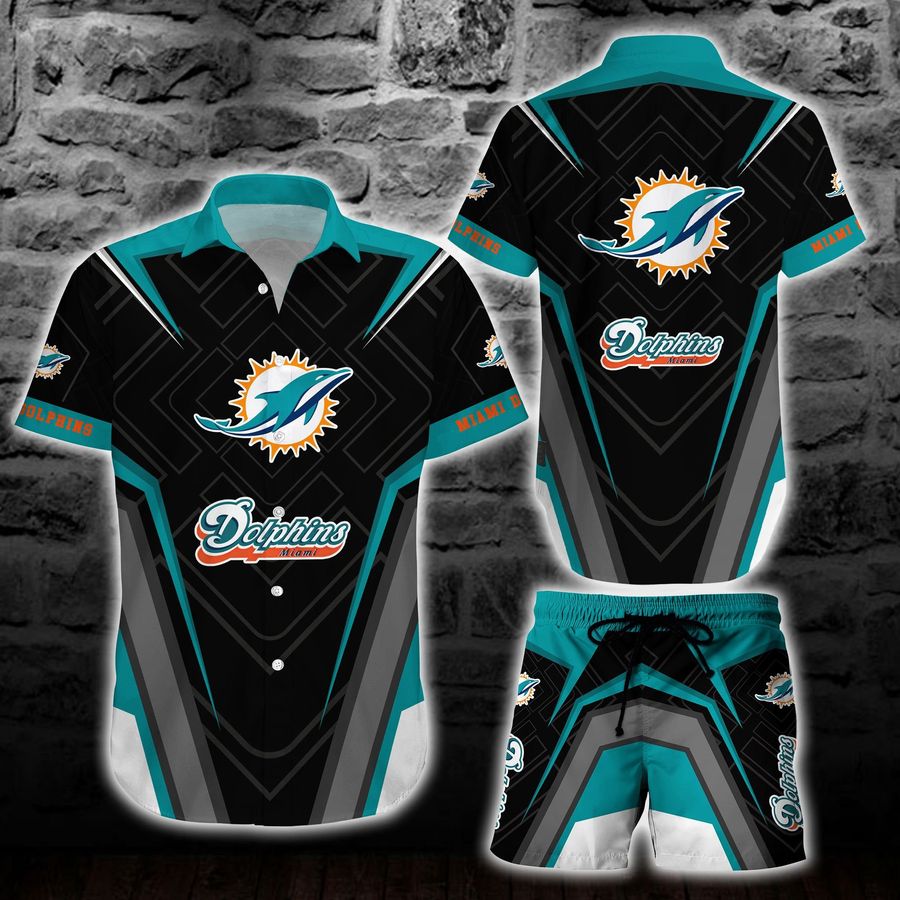 Miami Dolphins Hawaiian Shirt 038; Short Summer