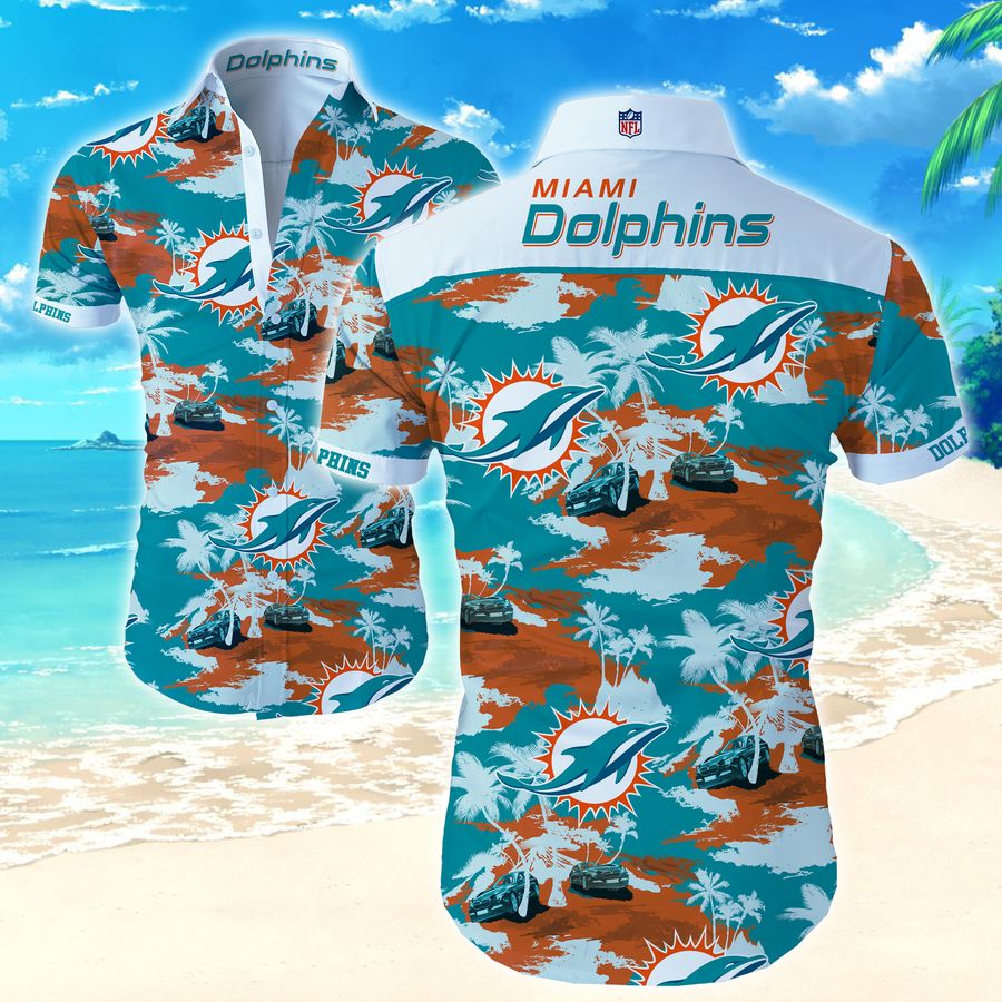 Miami Dolphins Hawaiian Shirt For Fans 01