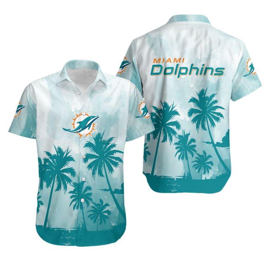 Miami Dolphins Hawaiian Shirt Limited Edition Coconut Trees Summer